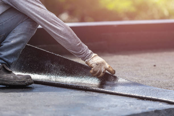 Professional Waterproofing technician working in Ionia, NY